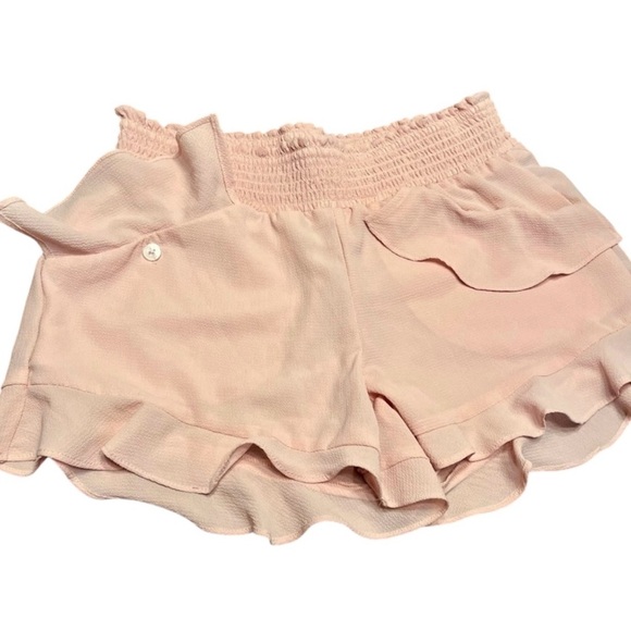 Jolt Lotus Pink Ruffle Short Size M - Picture 4 of 8